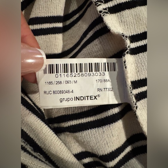 ZARA Striped Maxi Dress, Size M - Picture 11 of 12